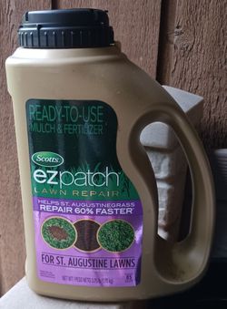 NEW SCOTTS EZ PATCH LAWN REPAIR 4 ST AUGUSTINE LAWNS 3.75# RETAILS $23-$31 *SEE PHOTOS*