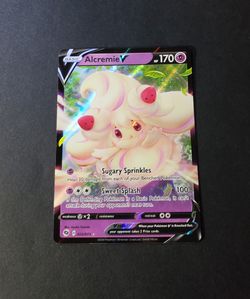 Pokemon Alcremie V 022/073 Champion's Path Ultra Rare Holo
