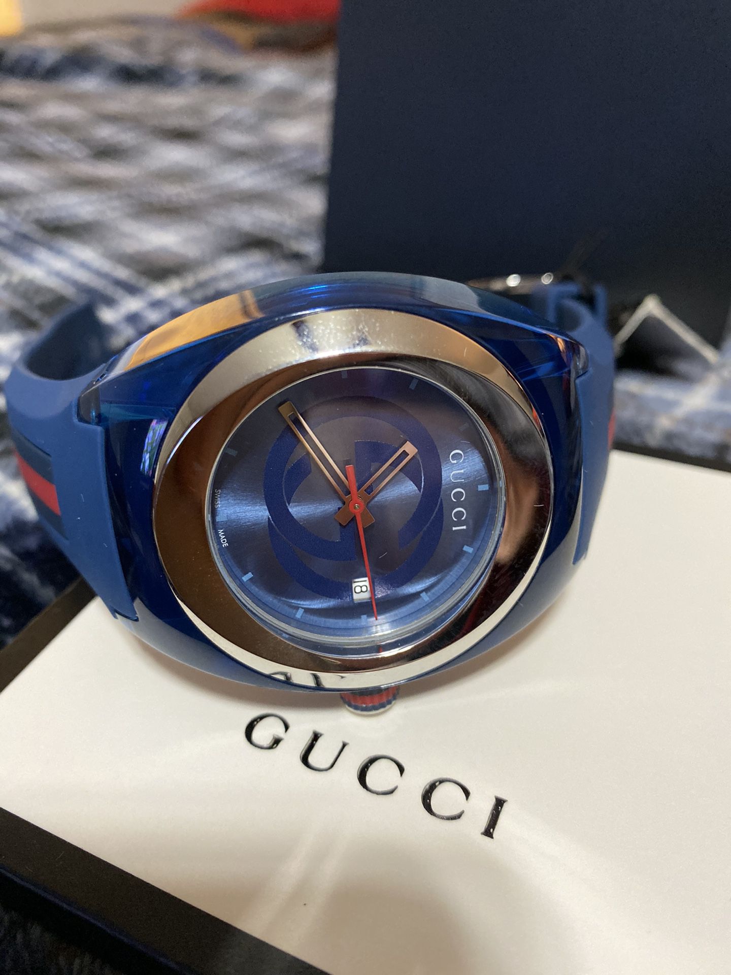 Royal Blue Gucci Watch