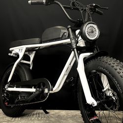 New 30 Mph Electric Bike - FREE ASSEMBLY- Super 73 Similar Fat Tire 20 X 4 Cruiser Electric Bike (All Info In Description) 