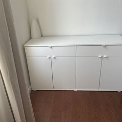 IKEA white storage sideboard/cabinet