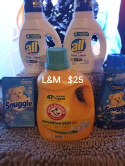 SENSITIVE LAUNDRY BUNDLE $25