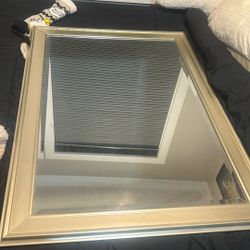 30x42 Mirror With Gold Frame