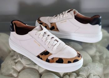 Cole Haan GrandPrø GrandPro Rally Court Sneaker Optic White Jaguar W17740 Size 9 9B