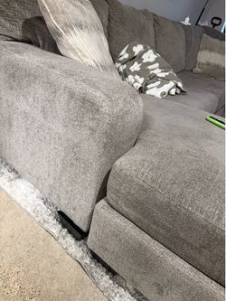 Grey sectional - read description