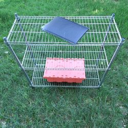 3 Tier Metal Shelf
