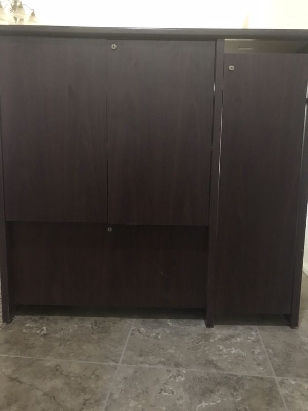 Computer Desk Down View With Glass Top For Sale In Marana Az