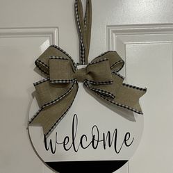Welcome Door Sign