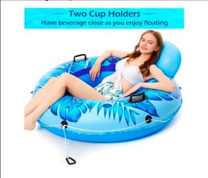 Jasonwell Inflatable River Tube Float - Heavy Duty River Float Pool Floats