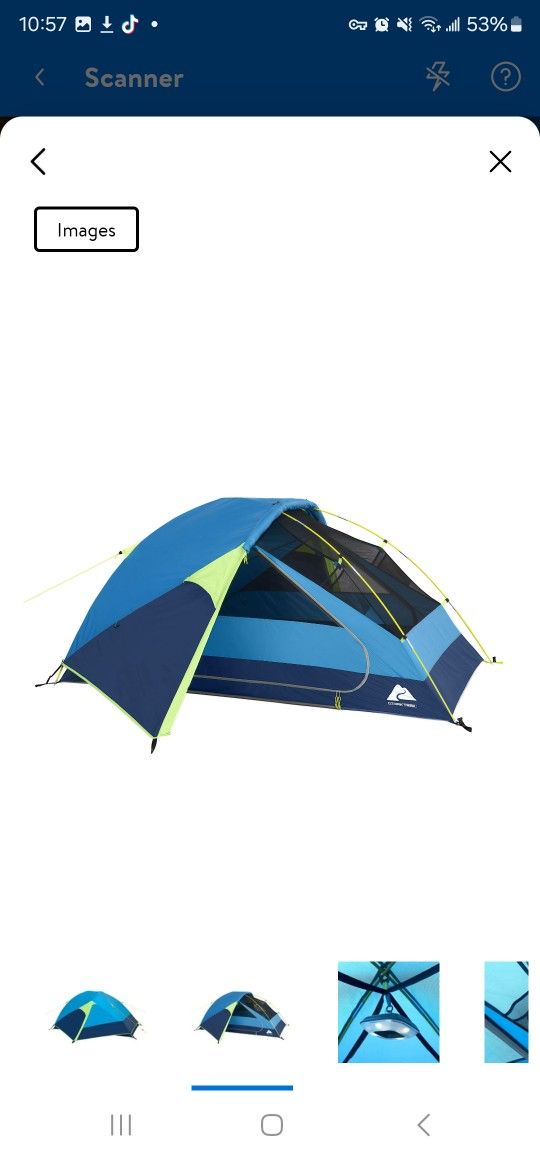 NEW! Ozark Trail 2-Person Backpacking Tent