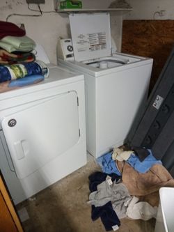 Washer and dryer