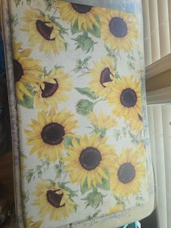 Sunflower Anti-Fatigue Kitchen Mat