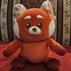 DISNEY BLISSFUL BUDDIES TURNING RED PANDA  MEI  PLUSH TOY 13" PRE-OWNED