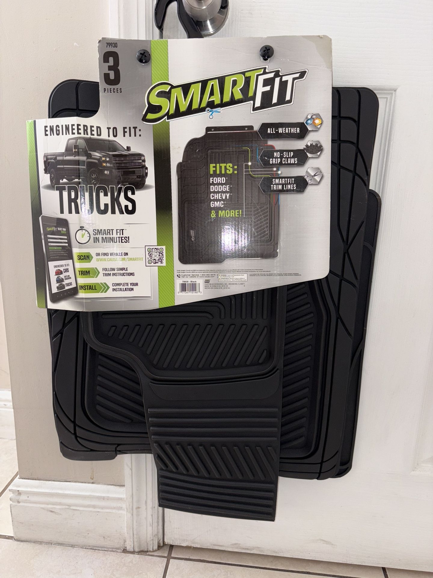 (NEW) Floor Mats For Truck (see Pic For Fitment)