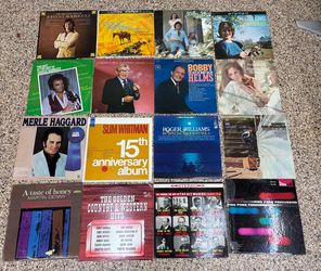 Vintage vinyl record lot