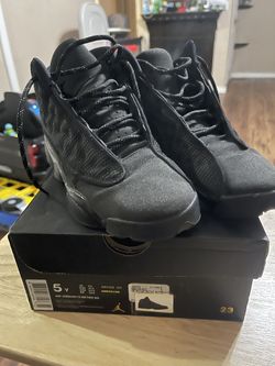 Jordan Retro 13 Black Cat GS Size 5