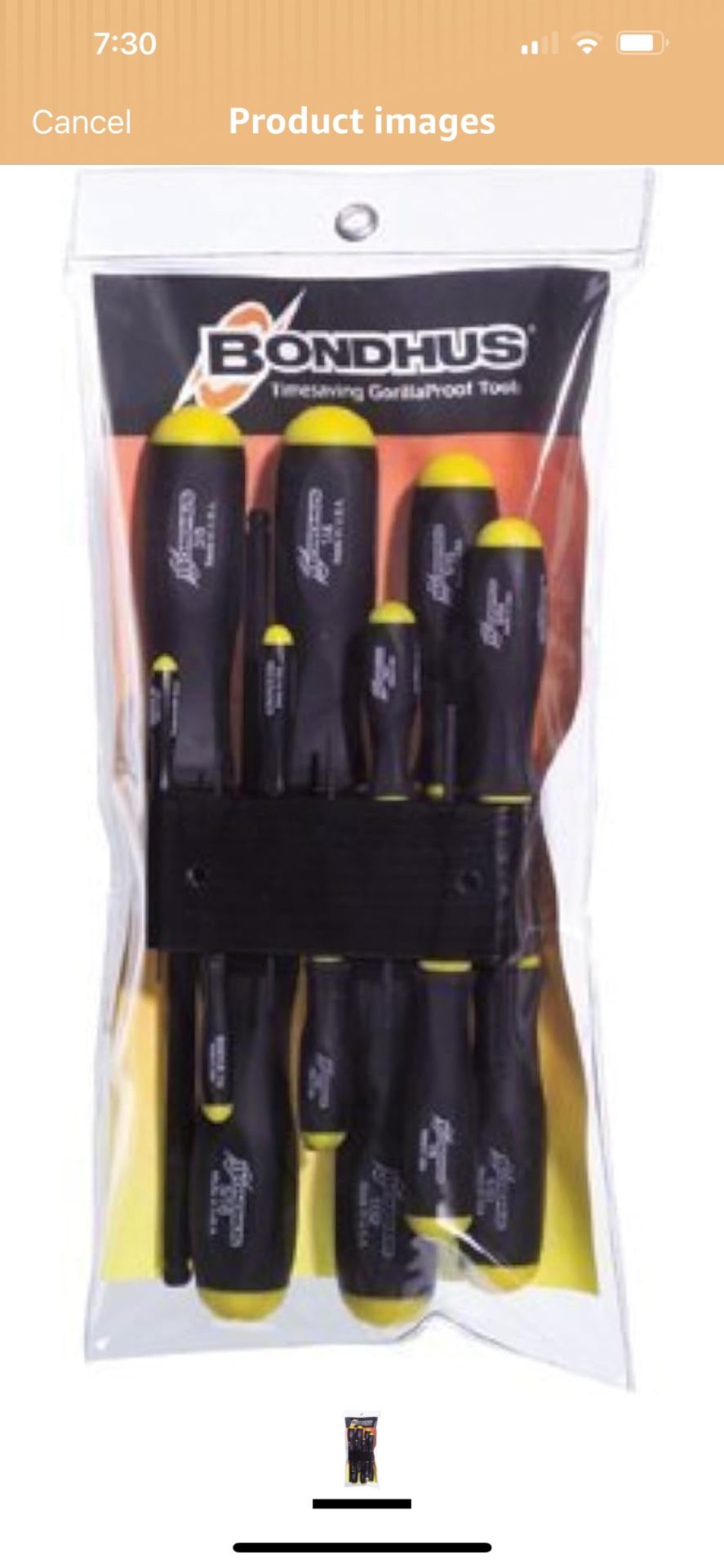 Balldriver Screwdriver