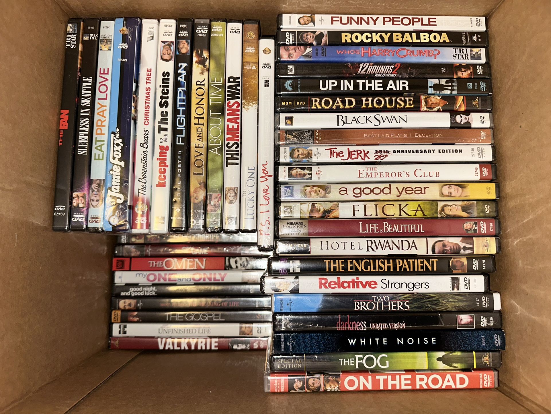 75 DVD Movies For Sale (brand new sealed)