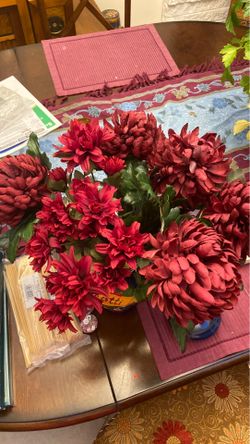 6 stems floral flowers