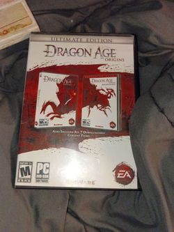 Dragon age ultimate edition origins for PC