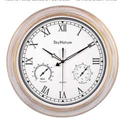 Clock, Wall Clock, White Clock (Sky nature outdoor clock)