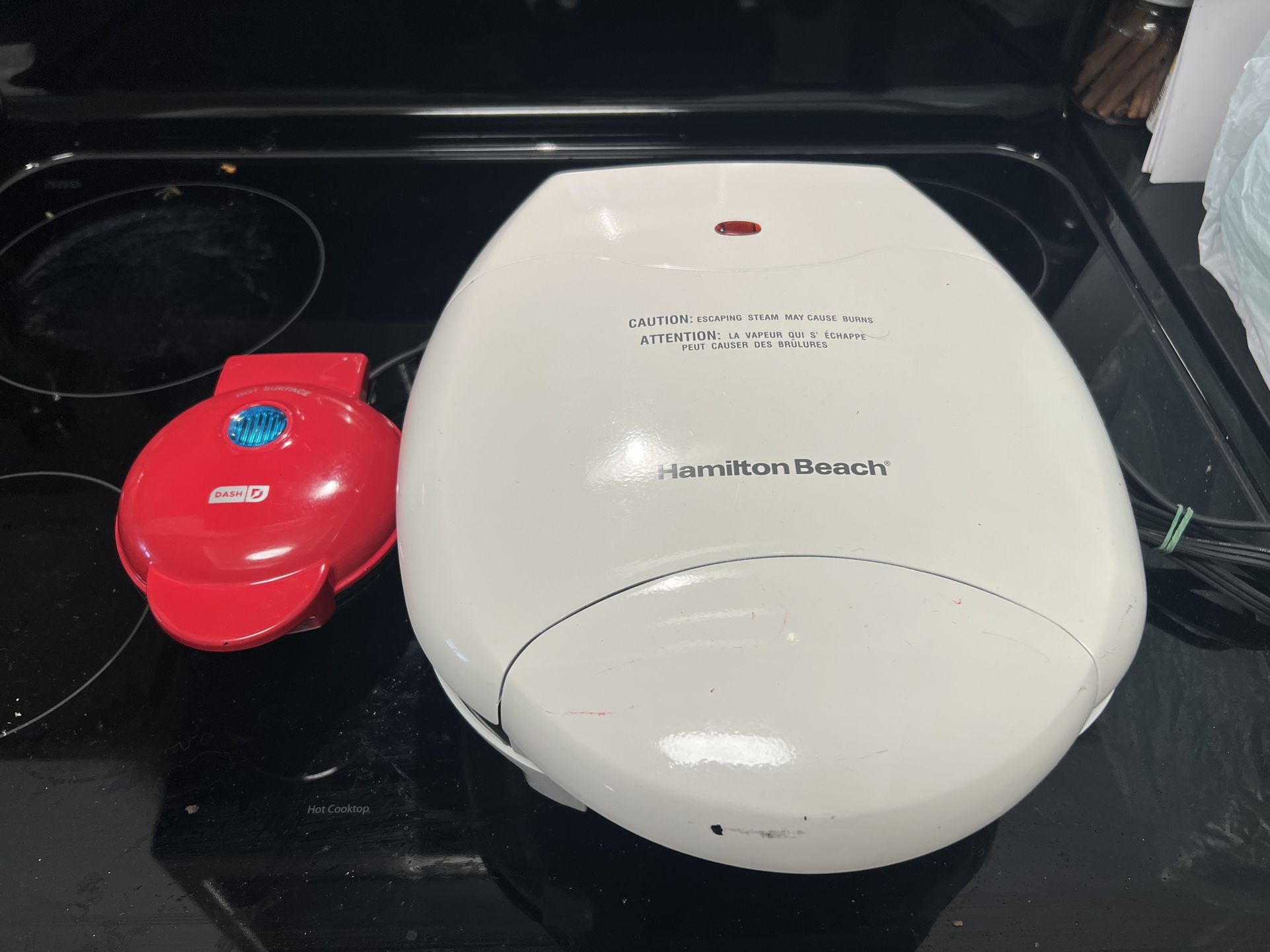 Electric Grill & Waffle Maker