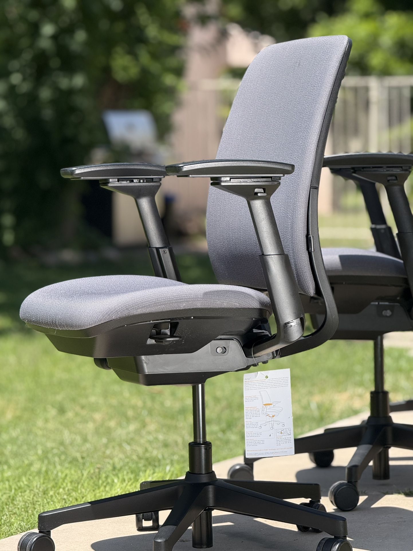 2018 Steelcase Amia Gray Office Gaming Chair