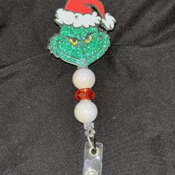 Badge Reel Grinch