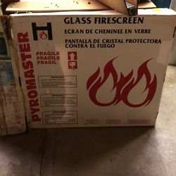 Rosemont Glass Fire screen Pyromaster P-1600
