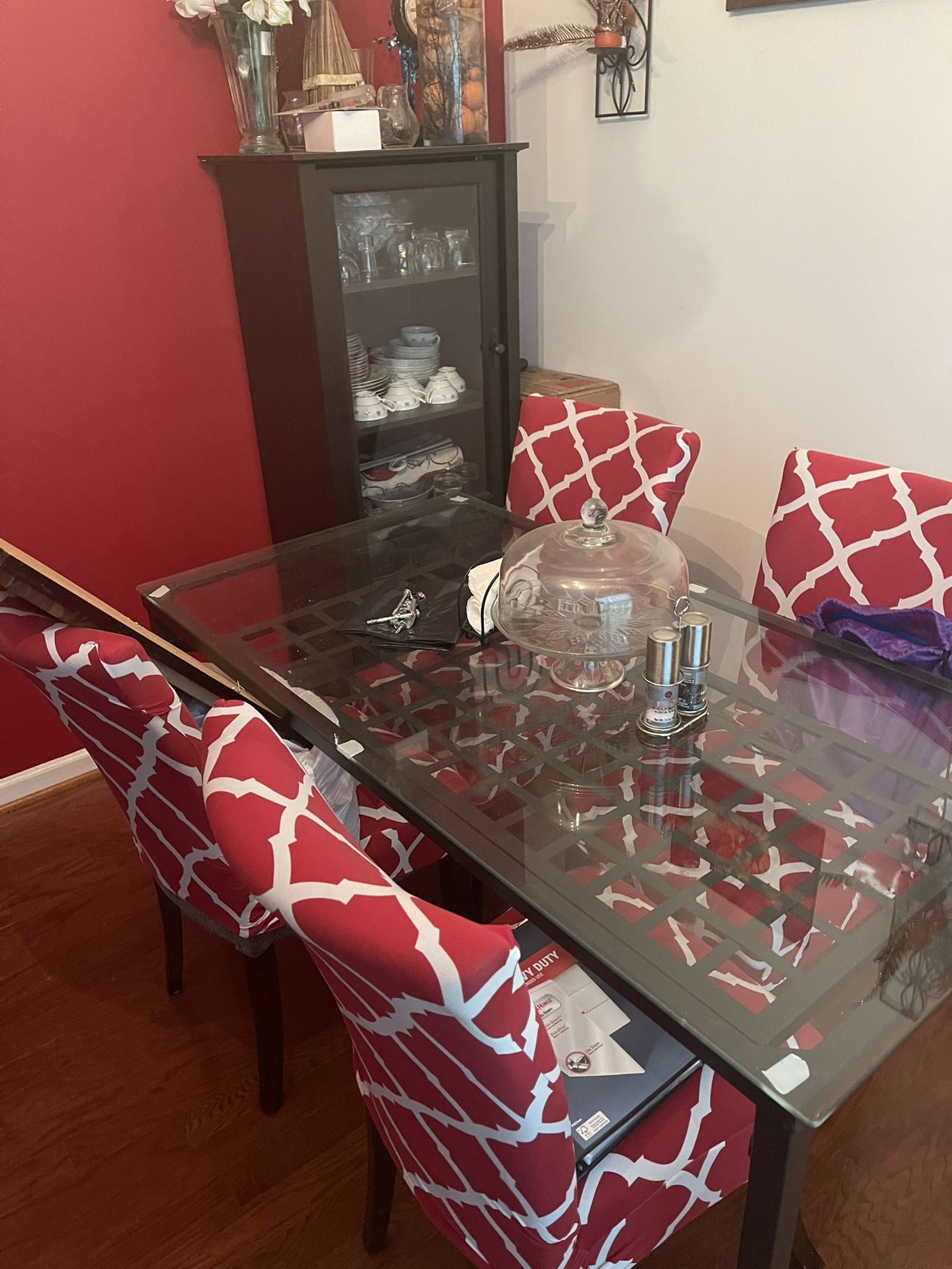 5pcs Dinner Table And Chairs