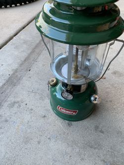 Coleman dual fuel lantern