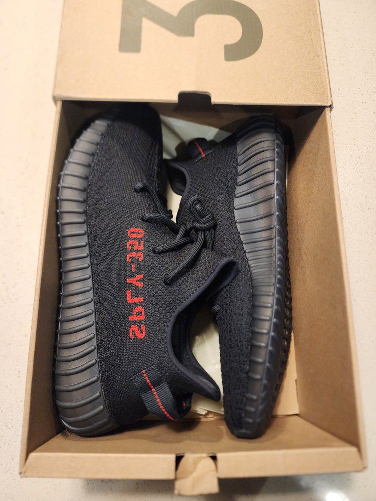 Yeezy Boost 350 V2 Bred Black and Red - CP9652 Size 13 for Sale