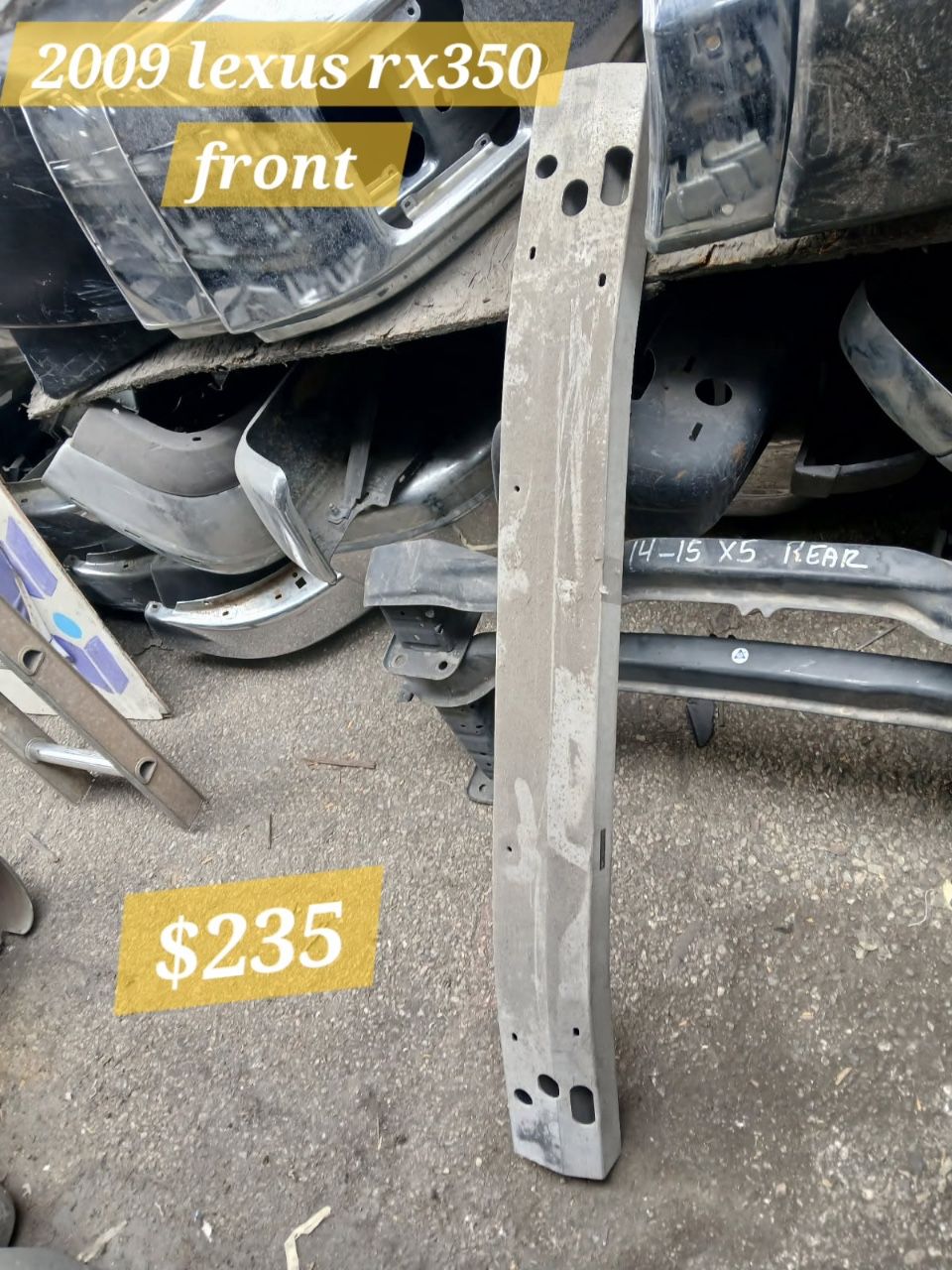 Lexus Rx 350 Front Impact Bar