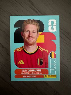 Panini fifa World Cup 2026 Kevin De Bruyne Sticker