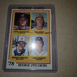 1978 Rookie Jack Morris