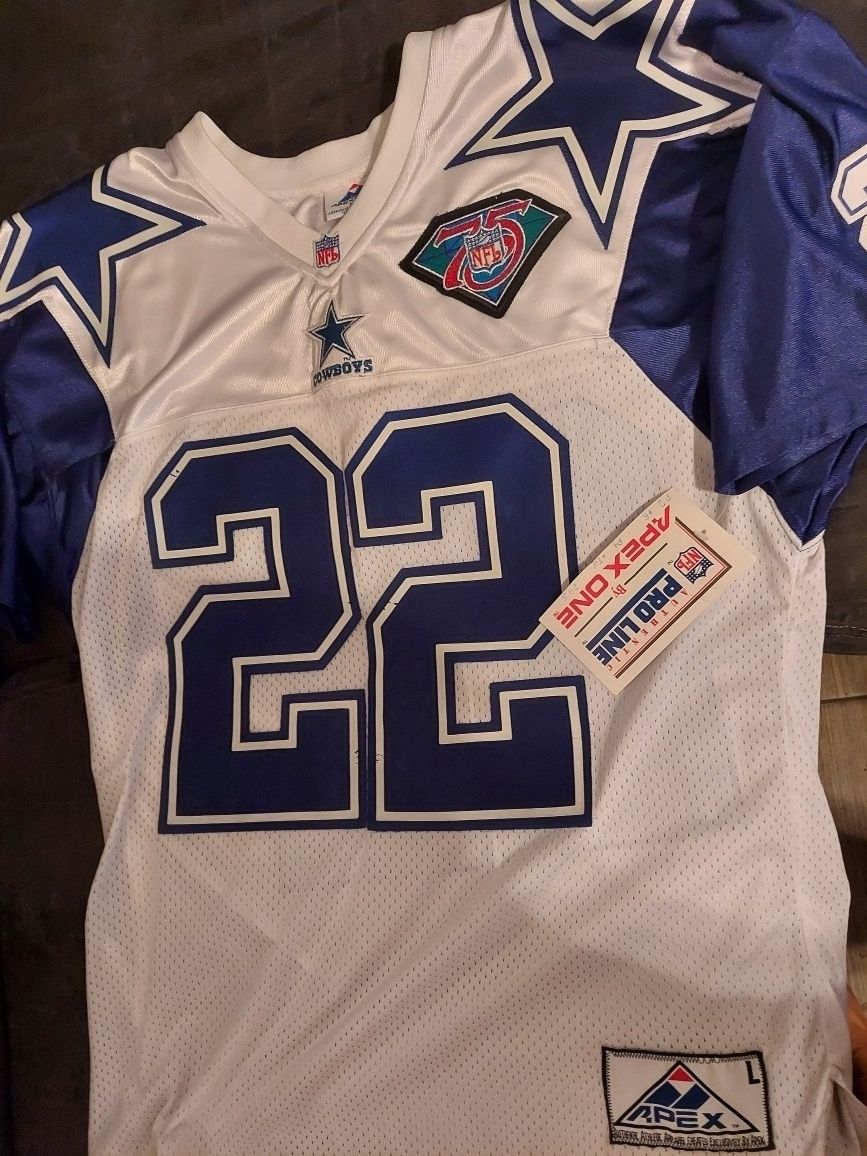 Vintage Apex Dallas Cowboys Emmitt Smith Jersey 