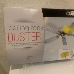 Ceiling Fan Duster, Extendable Up To 47”, Clean Ceiling Fans And Other Hard-to-reach Places Without Ladders. Ceiling Fan Duster
