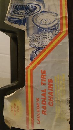 Laclede's snow chains for passenger cars