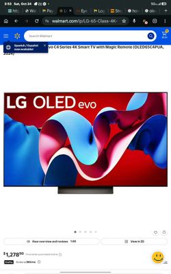 LG OLED Evo C4 Series 4K Smart TV