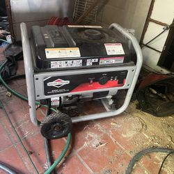 Generator And Power Washer 