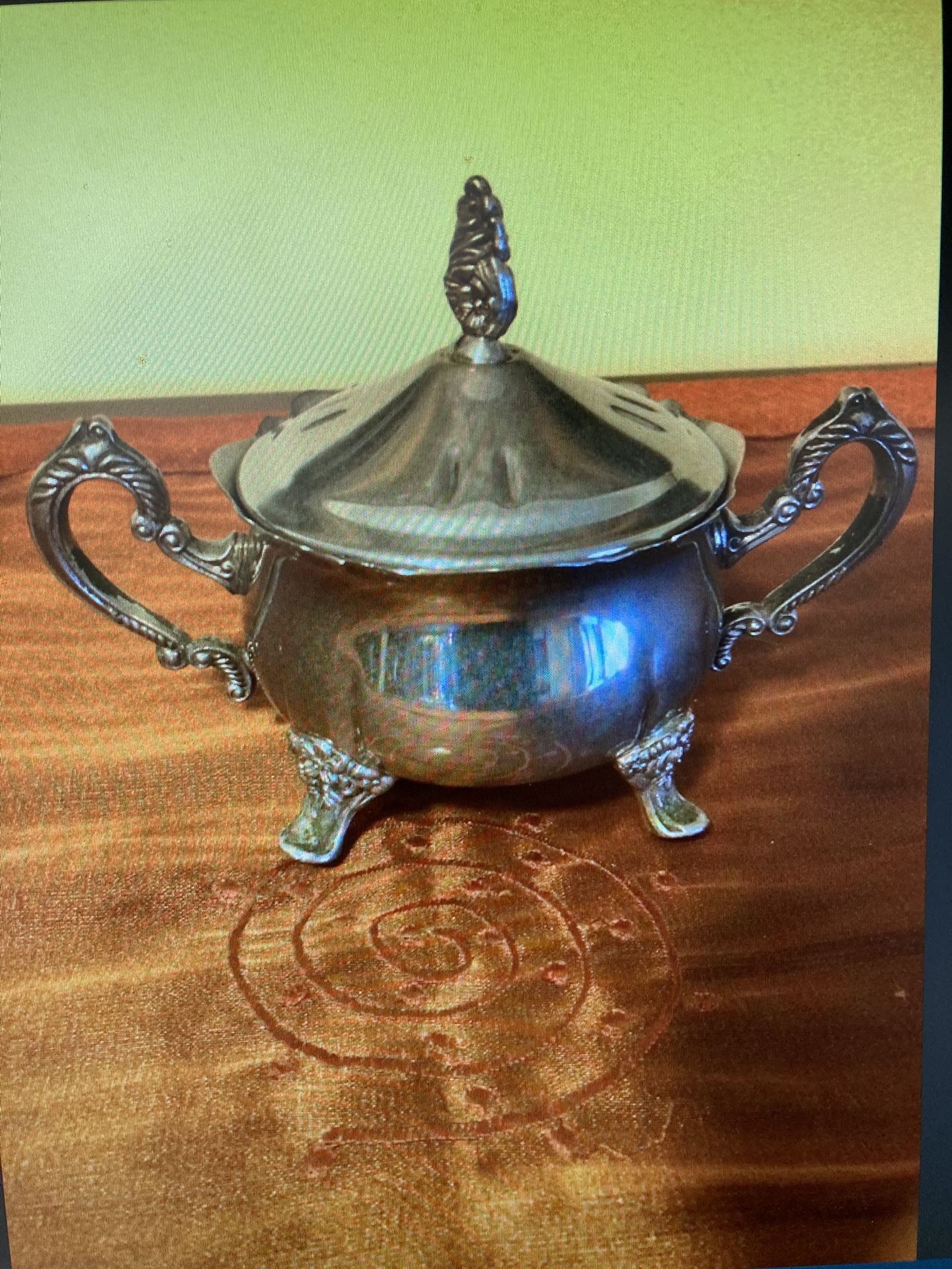 Silver Plated 5 pcs Coffee/ Tea Set