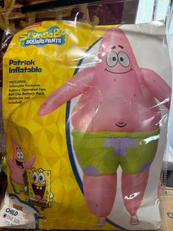 Spirit Halloween Patrick Star Inflatable Child Costume
