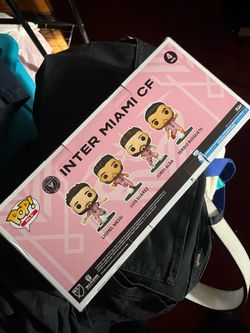 Inter miami Funko pop set