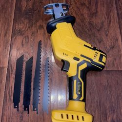 Electric Cordless Saw, Cordless Saw Blade - Brushless Power Tool For Wood, Metal, And PVC Cutting