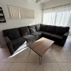 Living Spaces Sectional Couch