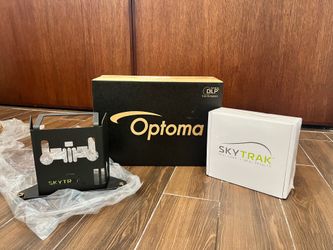 Skytrak golf simulator and equipment