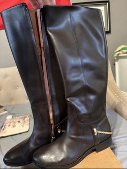 Brown Leather Boots
