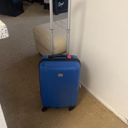 A Blue Smalll Suite Case