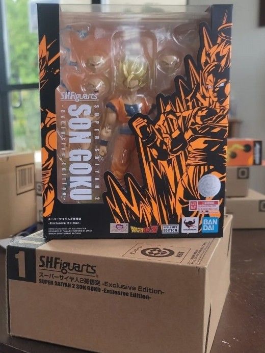 Super saiyan 2 SON GOKU exclusive edition Comic-con 2022 S.H.Figuarts