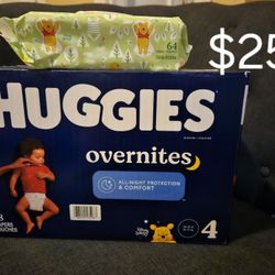 Huggies Overnight Size 4
